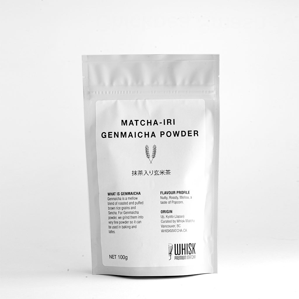 Premium Genmaicha Powder from Uji, Kyoto, Japan