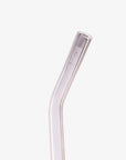 Whisk Branded High Borosilicate Glass Straw Set