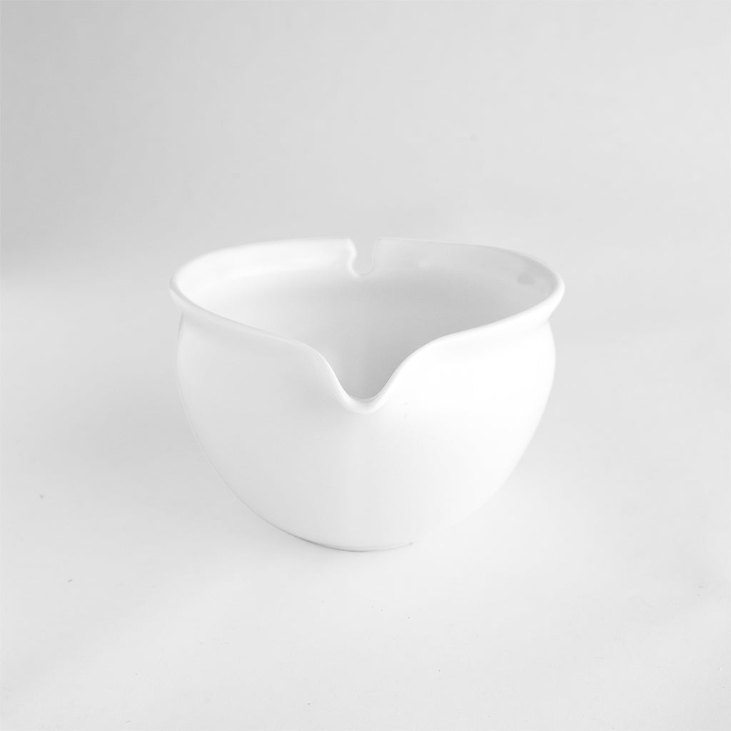 NEW! Ceramic Matcha Bowl with Pouring Spout & a Bamboo Scoop