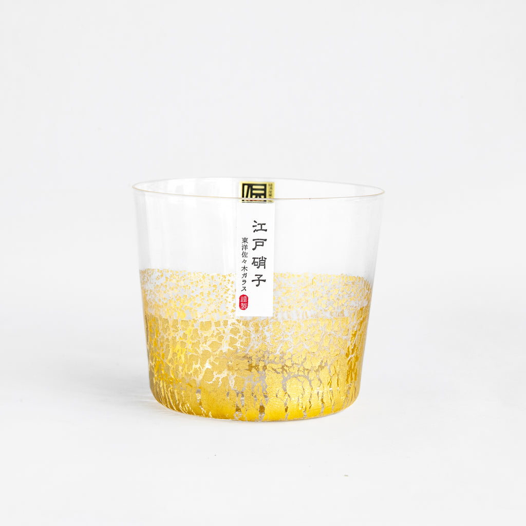Toyo Sasaki Gold Crystal Glass