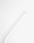 Whisk Branded High Borosilicate Glass Straw Set