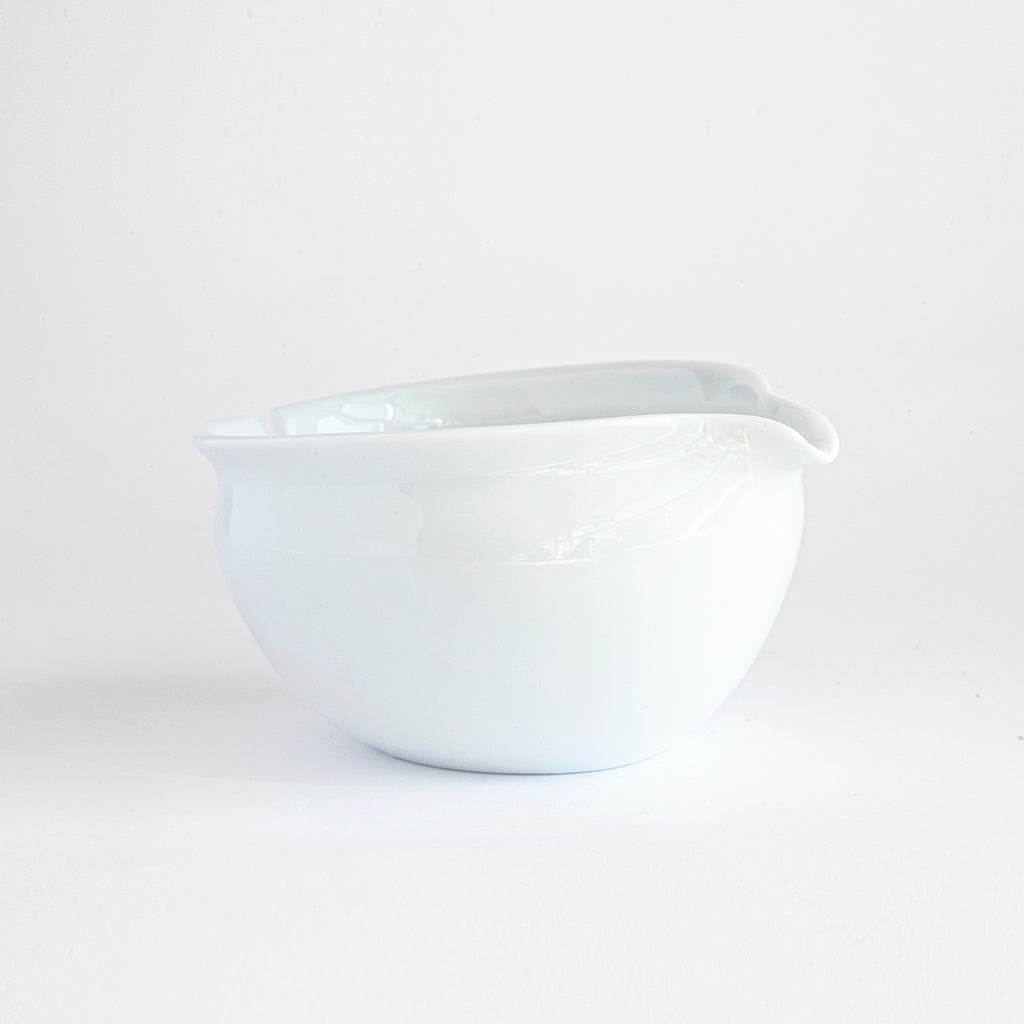 NEW! Ceramic Matcha Bowl with Pouring Spout & a Bamboo Scoop