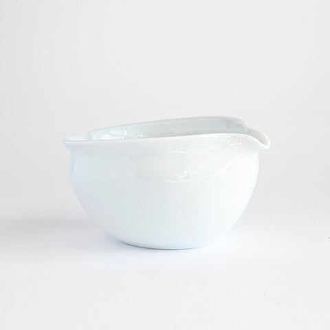 NEW! Ceramic Matcha Bowl with Pouring Spout & a Bamboo Scoop